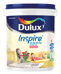 Sơn Dulux Inspire Nội Thất Sắc Màu Bền Đẹp Bề Mặt Mờ